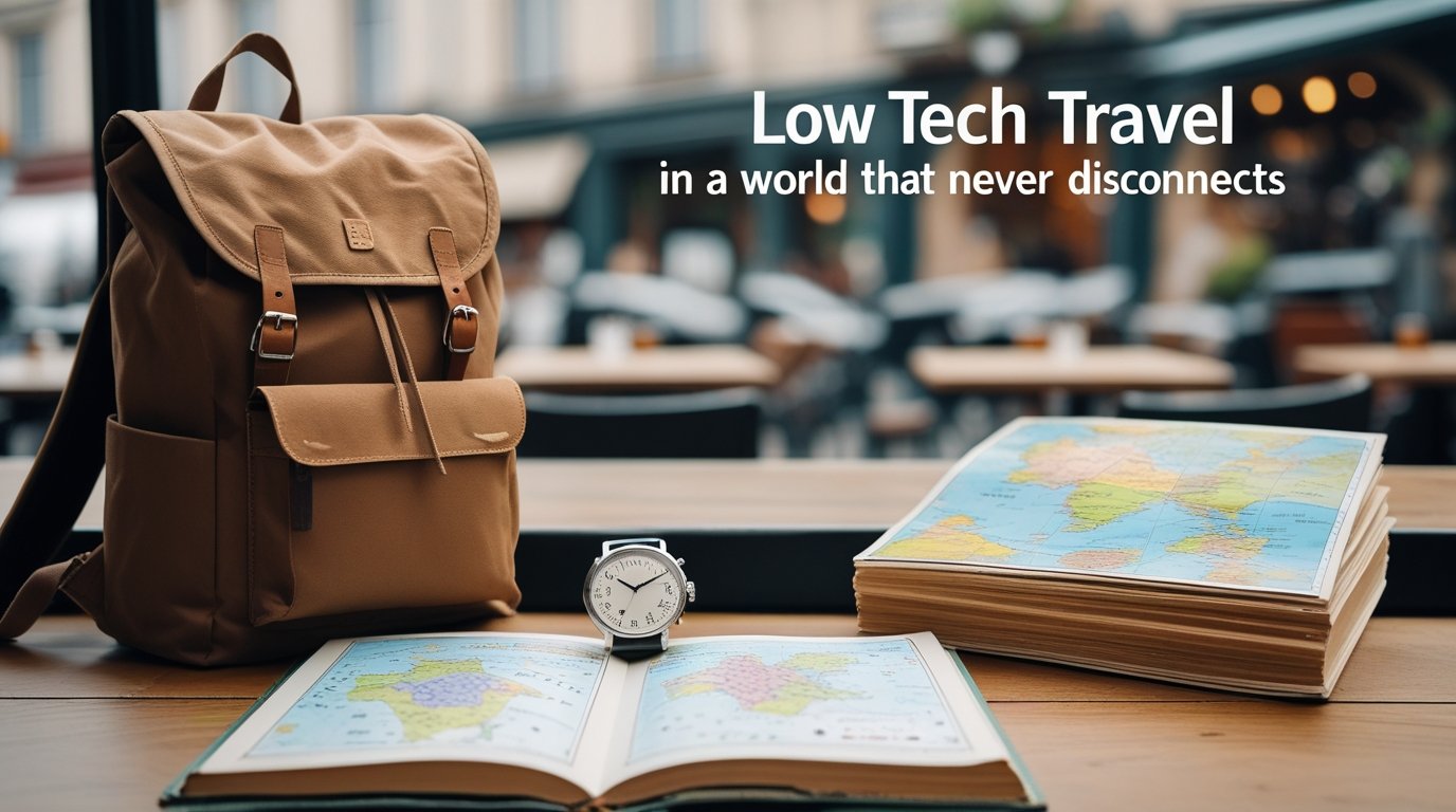 Low Tech Travel in a World That Never Disconnects